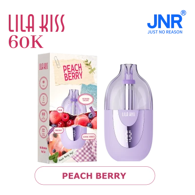 Peach Berry JNR Lila Kiss 60K 0%NIC